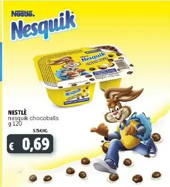 Deco Supermercati Nestlè Nestle Nesquik Chocoballs offerta