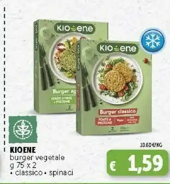 Deco Supermercati Kioene Burger Classico 150 G(ml) offerta
