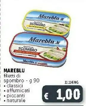 Deco Supermercati Mareblu Filetti Di Sgombro offerta