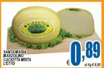 DEM Santa maria Caciotta offerta