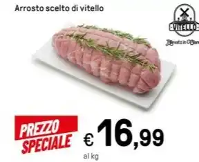 Iper La Grande Arrosto scelto di vitello offerta