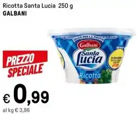 Iper La Grande Ricotta Santa Lucia 250 g GALBANI offerta