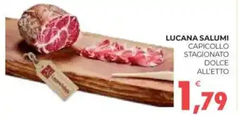 Eté LUCANA SALUMI CAPICOLLO STAGIONATO DOLCE ALL'ETTO offerta