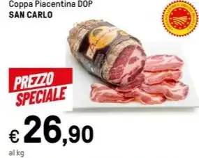 Iper La Grande Coppa Piacentina DOP SAN CARLO offerta