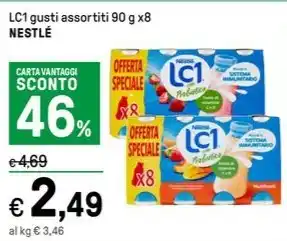Iper La Grande LC1 gusti assortiti 90 g x8 NESTLÉ offerta