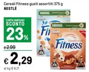 Iper La Grande Cereali Fitness gusti assortiti 375 g NESTLÉ offerta