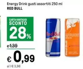 Iper La Grande Energy Drink gusti assortiti 250 ml RED BULL offerta