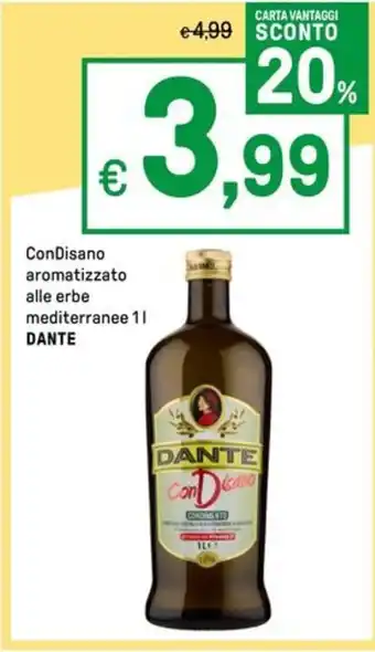 ConDisano aromatizzato alle erbe mediterranee 1 l DANTE