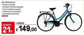 Iper La Grande BICI TREKKING 28" offerta