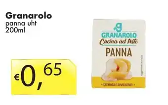 Sugros Granarolo panna uht 200ml offerta