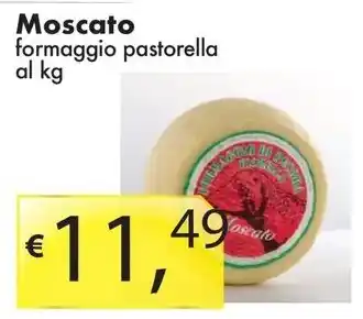 Sugros Moscato formaggio pastorella offerta