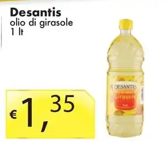 Sugros Desantis olio di girasole 1 It offerta