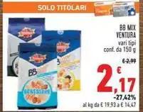 Conad BB MIX VENTURA vari tipi conf. da 150 g offerta