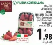 Conad FRAGOLE SAPORI&IDEE CONAD PERCORSO QUALITÀ offerta