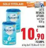 Conad LATTE INFANZIA APTAMIL vari tipi offerta