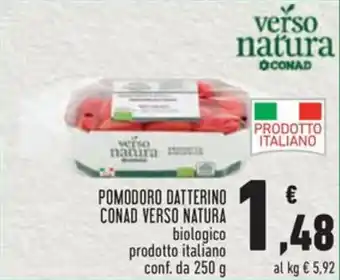 Conad POMODORO DATTERINO CONAD VERSO NATURA offerta