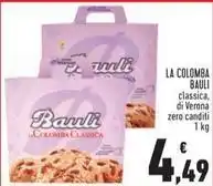 Conad LA COLOMBA BAULI classica, di Verona zero canditi 1 kg offerta