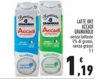 Conad LATTE UHT ACCADI GRANAROLO offerta