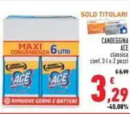 Conad CANDEGGINA ACE classica conf. 31 x 2 pezzi offerta