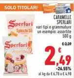Conad CARAMELLE SPERLARI offerta