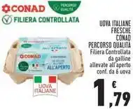 Conad UOVA ITALIANE FRESCHE CONAD PERCORSO QUALITÀ offerta