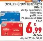 Conad CAPSULE CAFFÈ COMPATIBILI NESPRESSO LAVAZZA offerta