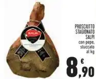 Conad PROSCIUTTO STAGIONATO SALPI offerta
