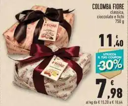 COLOMBA FIORE classica, cioccolato e fichi