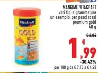 Conad MANGIME VITAKRAFT vari tipi offerta