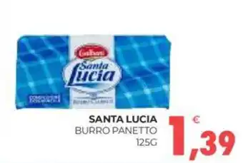Eté SANTA LUCIA BURRO PANETTO 125 g offerta