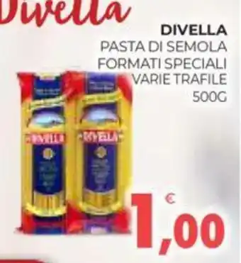 Eté DIVELLA PASTA DI SEMOLA FORMATI SPECIALI VARIE TRAFILE 500G offerta