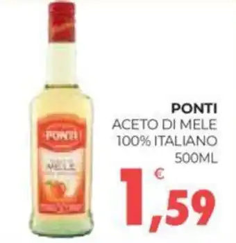 Eté PONTI ACETO DI MELE 100% ITALIANO 500ML offerta