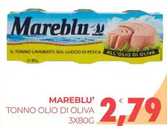 Eté MAREBLU' TONNO OLIO DI OLIVA 3X80G offerta