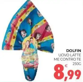 Eté DOLFIN UOVO LATTE ME CONTRO TE 250 G offerta
