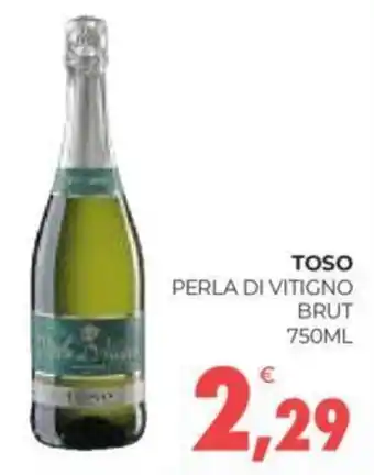 Eté TOSO PERLA DI VITIGNO BRUT 750ML offerta