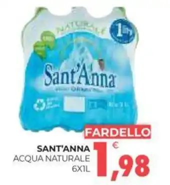 Eté SANT'ANNA ACQUA NATURALE 6X1L offerta