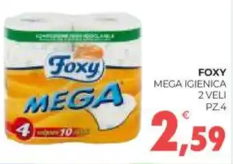 Eté FOXY MEGA IGIENICA 2 VELI PZ.4 offerta