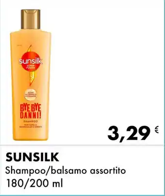 Iper Tosano SUNSILK Shampoo/balsamo assortito 180/200 ml offerta