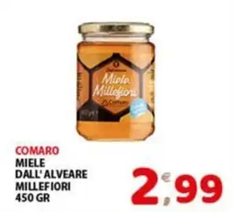 COMARO MIELE DALL'ALVEARE MILLEFIORI 450 GR