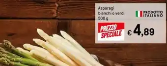 Asparagi bianchi o verdi