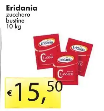 Sugros Eridania zucchero bustine 10 kg offerta