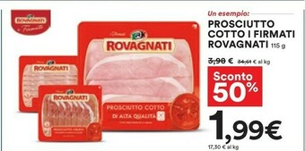 Coop Rovagnati Prosciutto cotto offerta