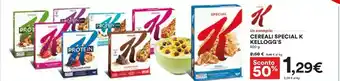 Coop Kelloggs Cereali offerta