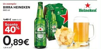 Coop Heineken Birra offerta