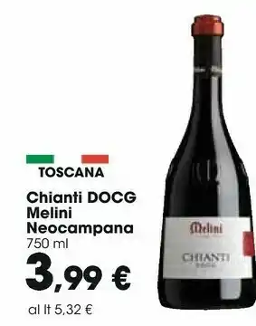 Carrefour Melini Chianti offerta