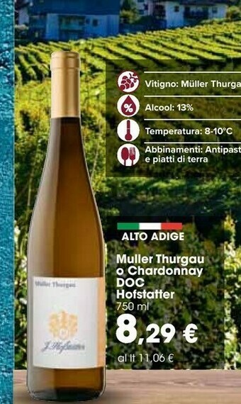 Carrefour Muller Thurgau offerta