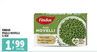 Deco Superfreddo FINDUS PISELLI NOVELLI G 450 offerta