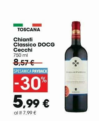 Carrefour Cecchi Chianti offerta