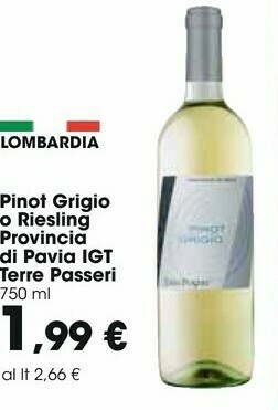 Carrefour Vino bianco offerta