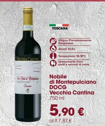 Carrefour Vecchia cantina Vino offerta